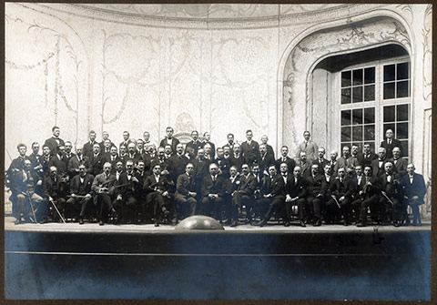 Hovkapellet ca 1920. Foto: Kungliga Operans arkiv
