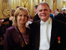 Staffan Lundberg med hustrun Maria