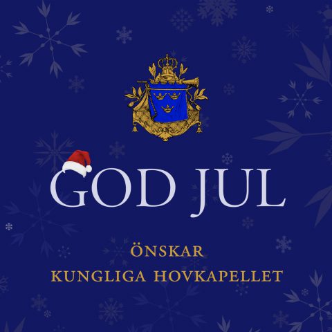 God jul önskar Kungliga Hovkapellet. Grafik: Mikael Rydh